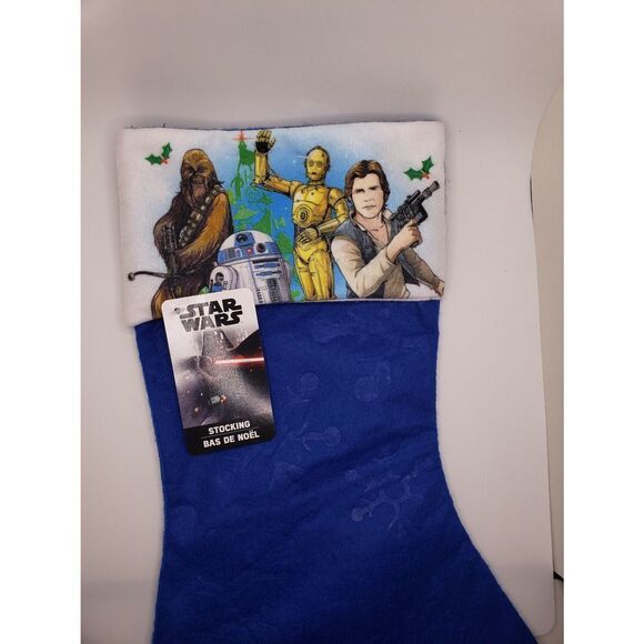 STAR Wars Christmas stocking Han Solo Chewbacca - Picture 3 of 3